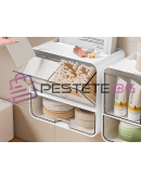 Шкаф органайзер с чекмедже за съхранение на козметика за банята